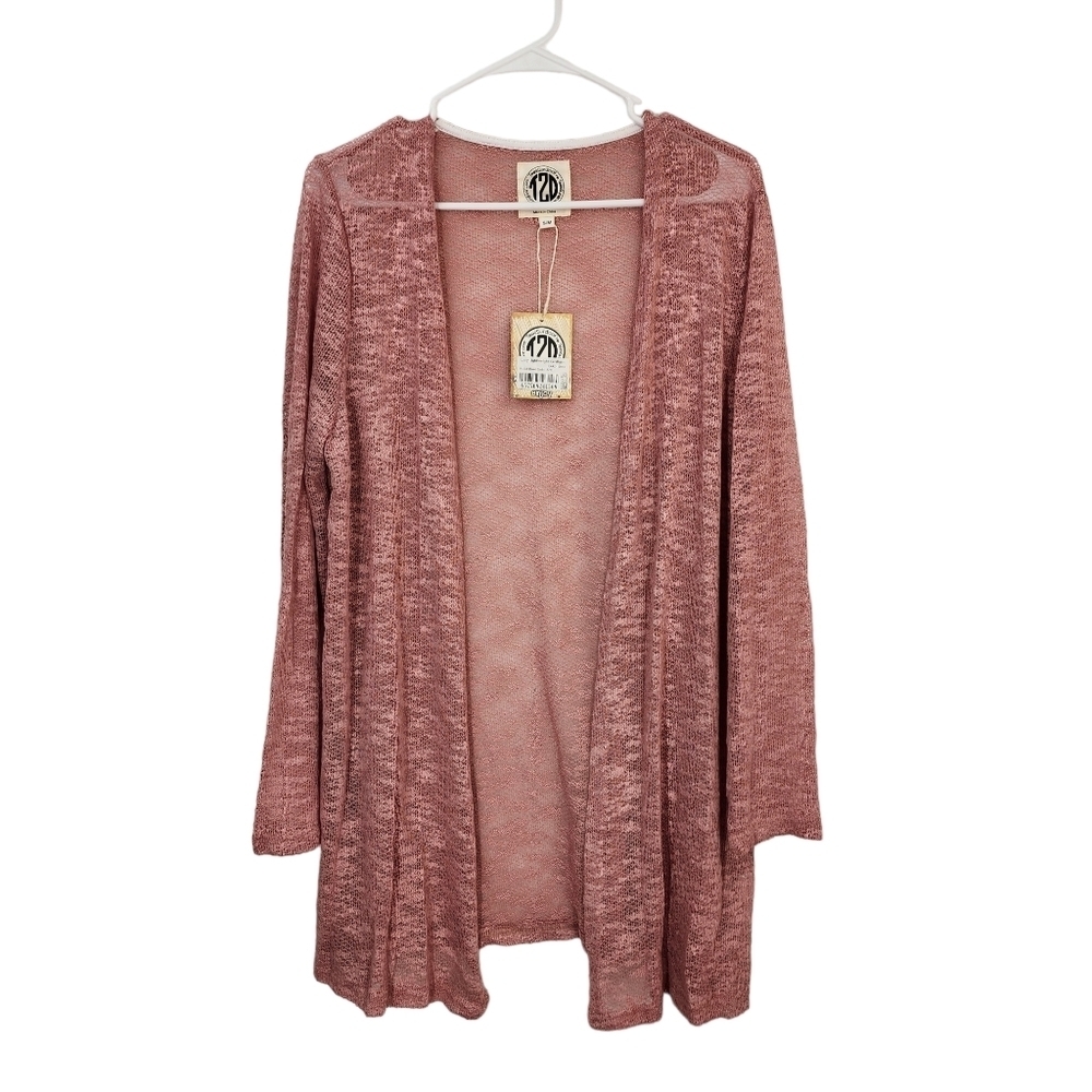 Tees 2 Ur Door Women's Lucy Lightweight Cardigan -S/M